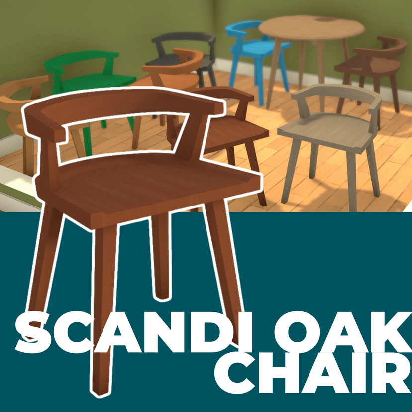 Scandi Oak Chair