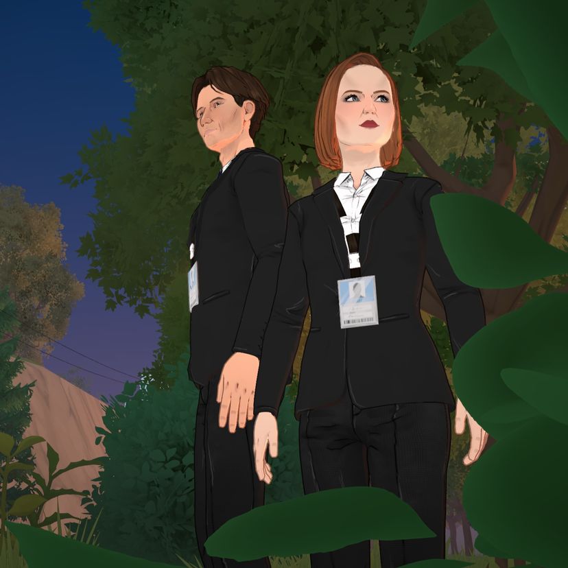 Mulder and Scully