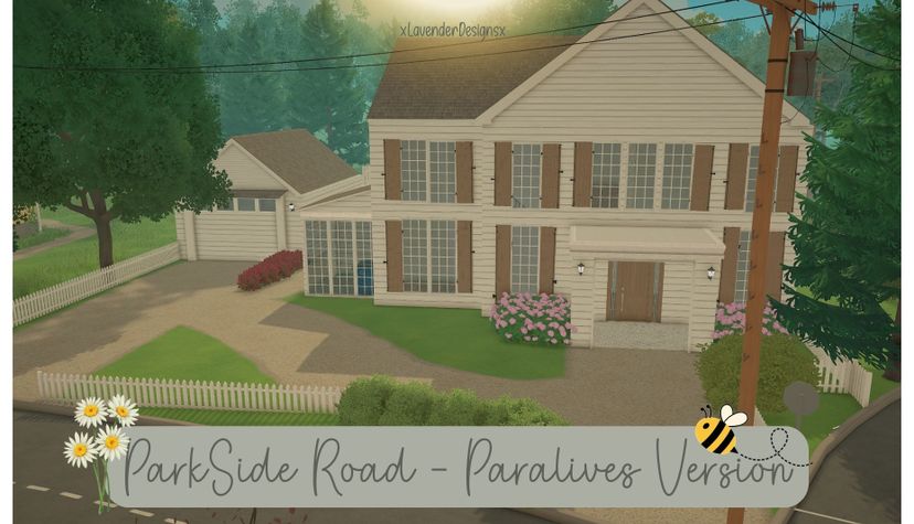 Park side road