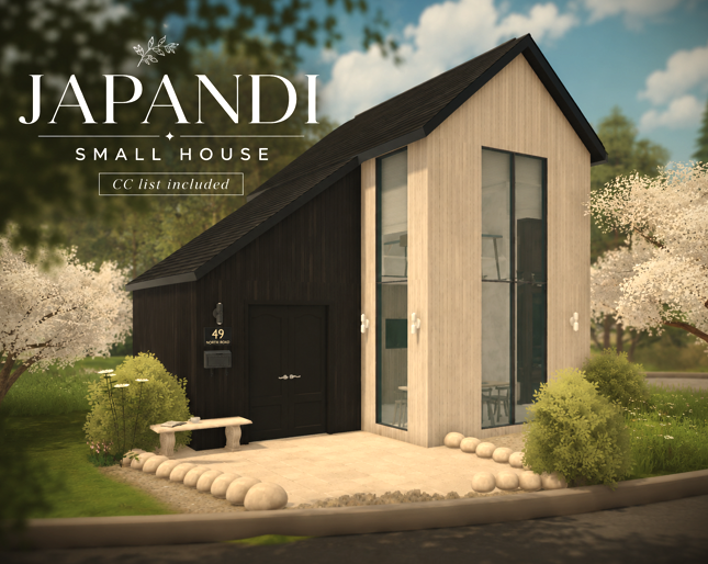 JAPANDI SMALL HOUSE | CC List included