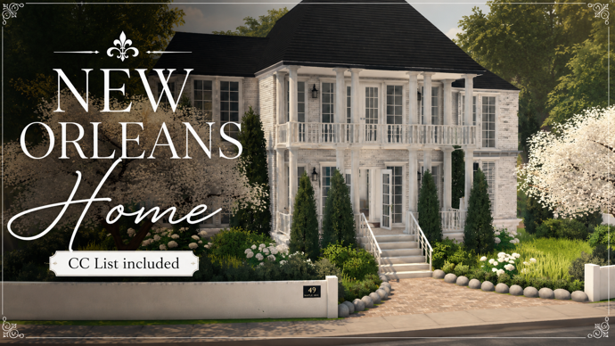 NEW ORLEANS Home | CC list included