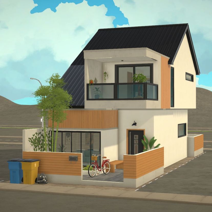 One bedroom Japandi home