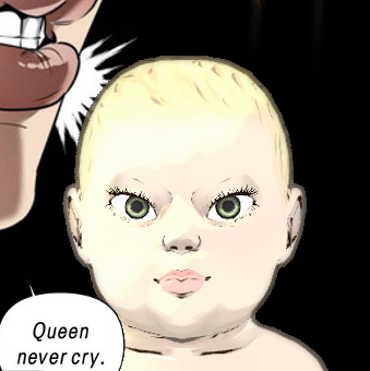 Queen never cry