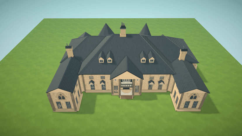 🏛️ Grand European Mansion — A Luxury Estate Like No Other