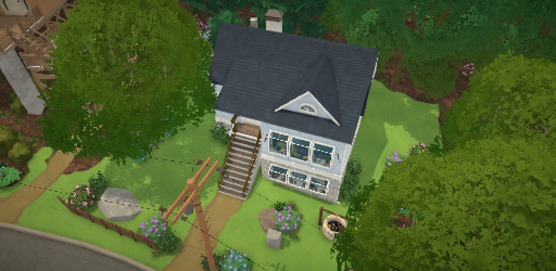 Cute Blue Home