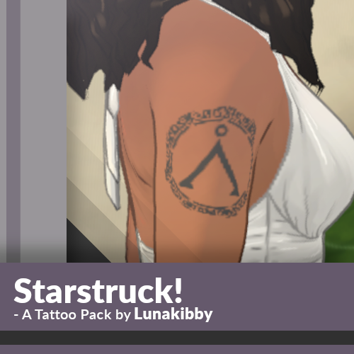 [Deprecated] Starstruck! - A Tattoo Pack Mod