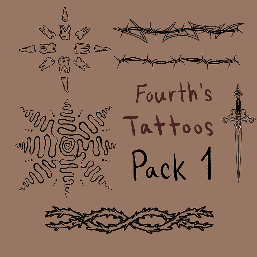 Fourth's Tattoo Pack 1