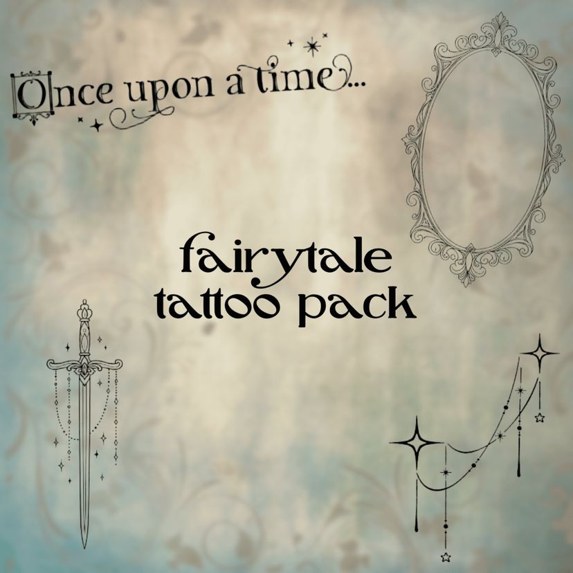 fairytale tattoo pack