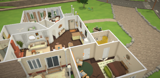 Single level large country family house