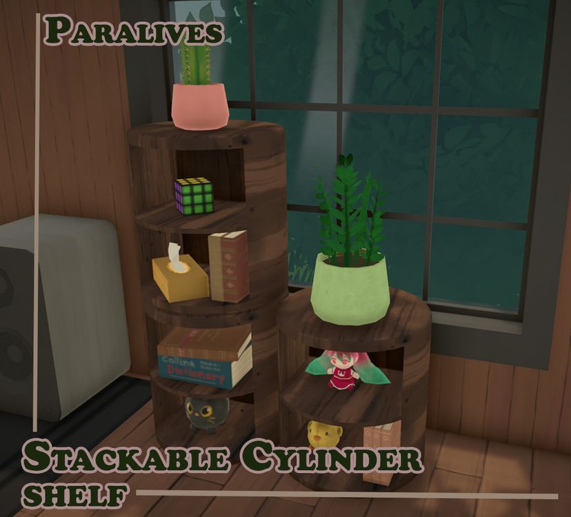 Stackable Cylinder Shelf