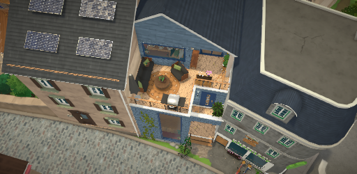 Big Blue Townhouse