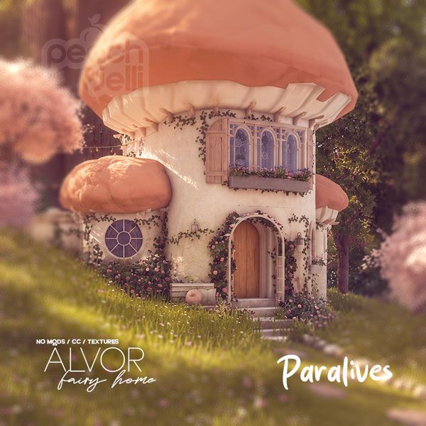 ALVOR | Fairy Toadstool Home (No Mods/CC/Textures)
