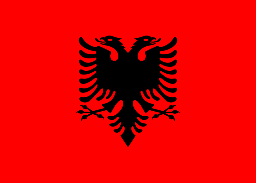 Flag of Albania