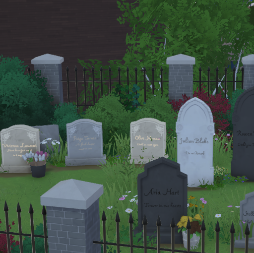 Moonlit Rest Cemetery