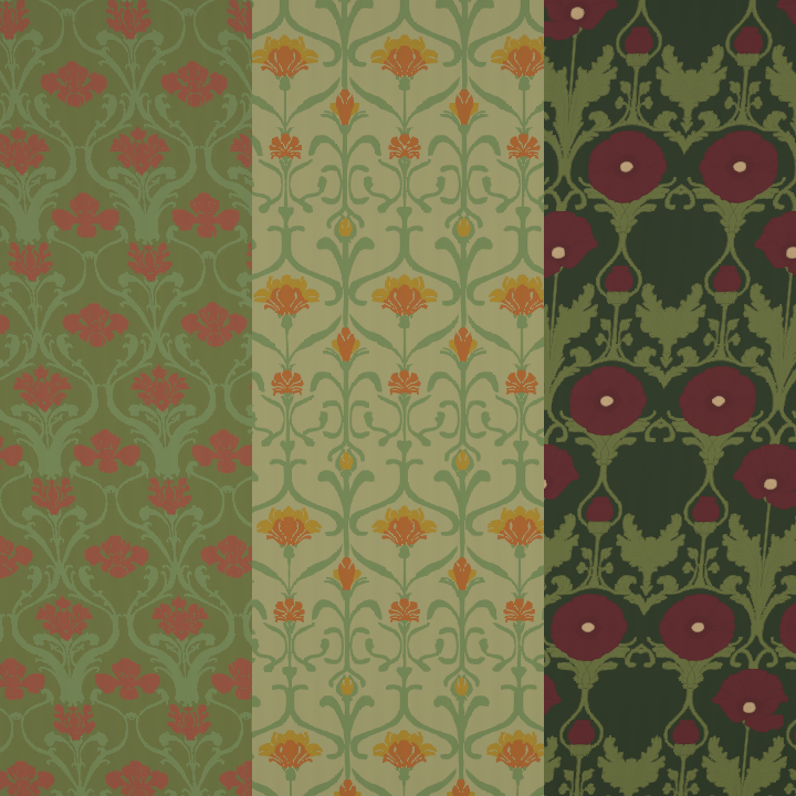 Old flowers wallpaper_RF