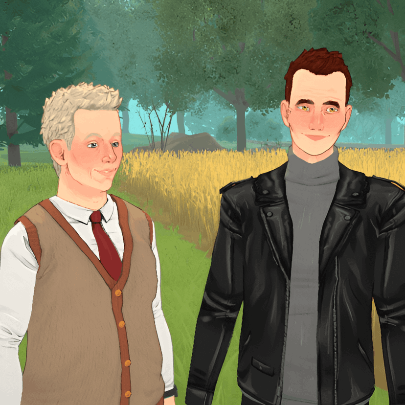 Good Omens Household / Aziraphale & Crowley