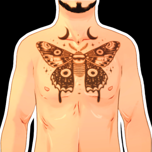 Moth Tattoo #1
