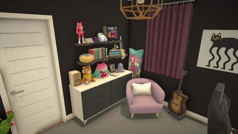 Vibrant Gamer's Apartment