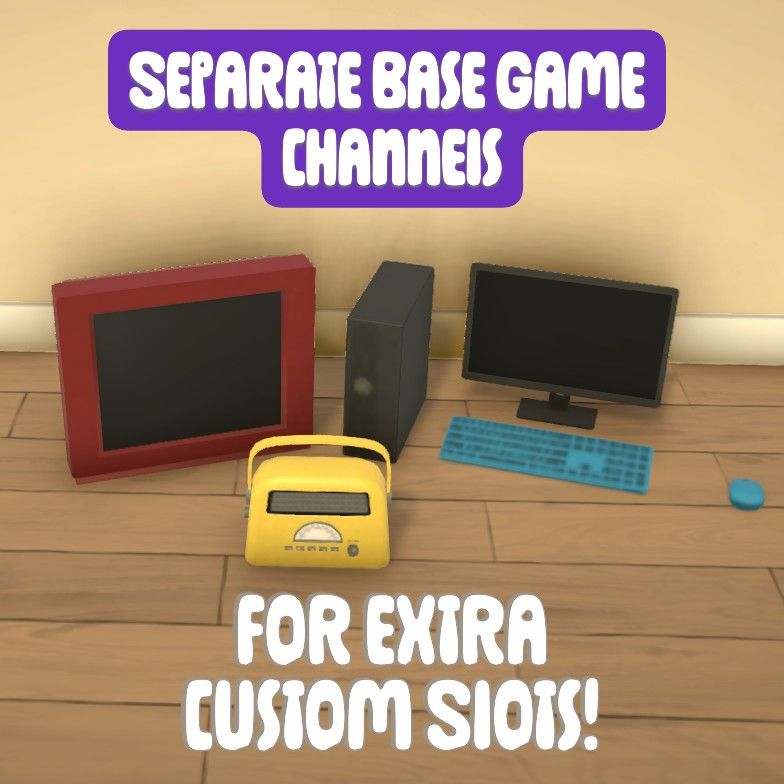 Base Game Separated (Radio, TV, PC, Books)
