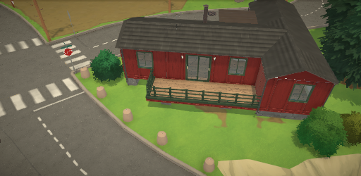 2 bed trailer home for decoration