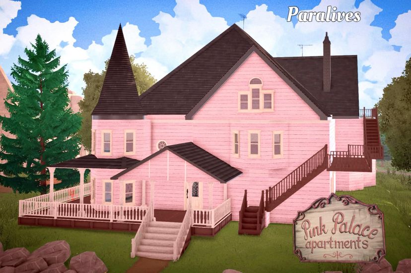 Coraline Pink Palace Apartments