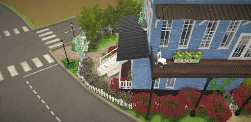Small Blue Townhouse?