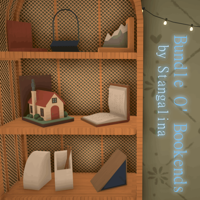 [Stangalina] Bundle O' Bookends