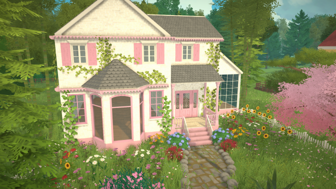 Cottage in Pink