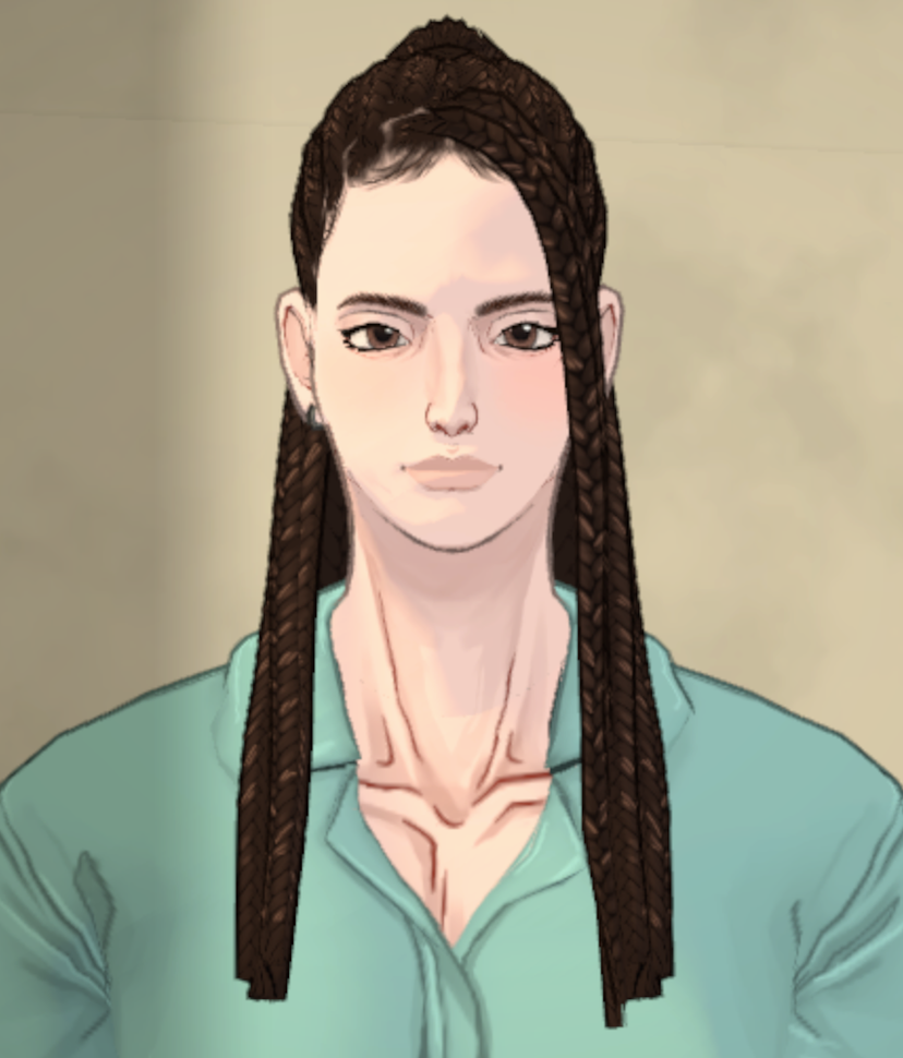 A charming girl