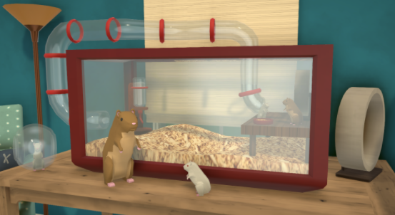 Pet Hamster Decorations Pack