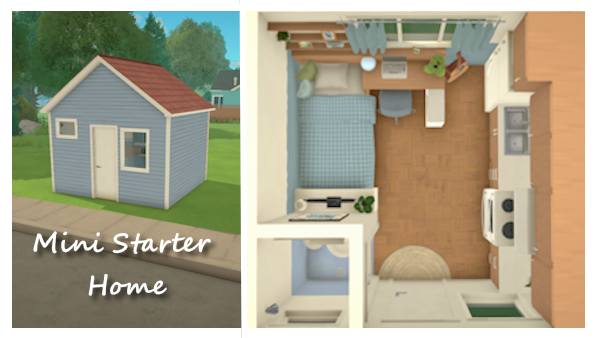Cheap mini starter home