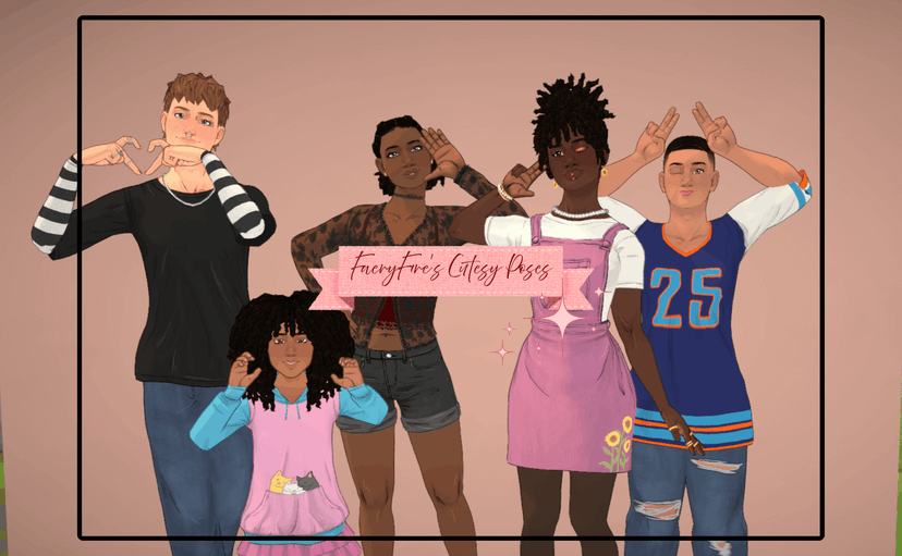 Faeryf1re's Cutesy Poses