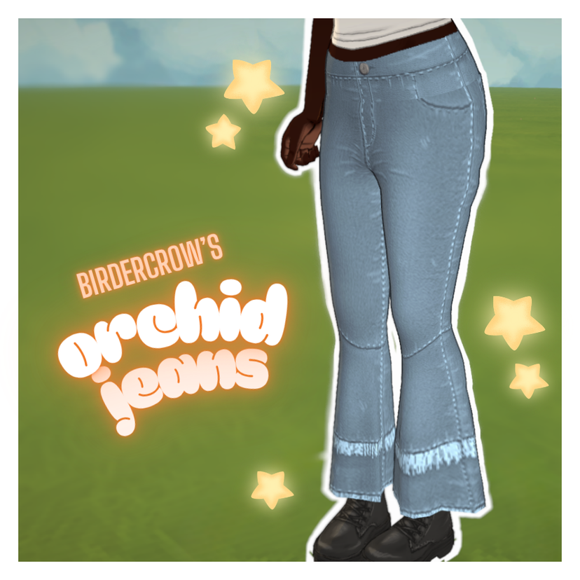 [birdercrow] Orchid Jeans