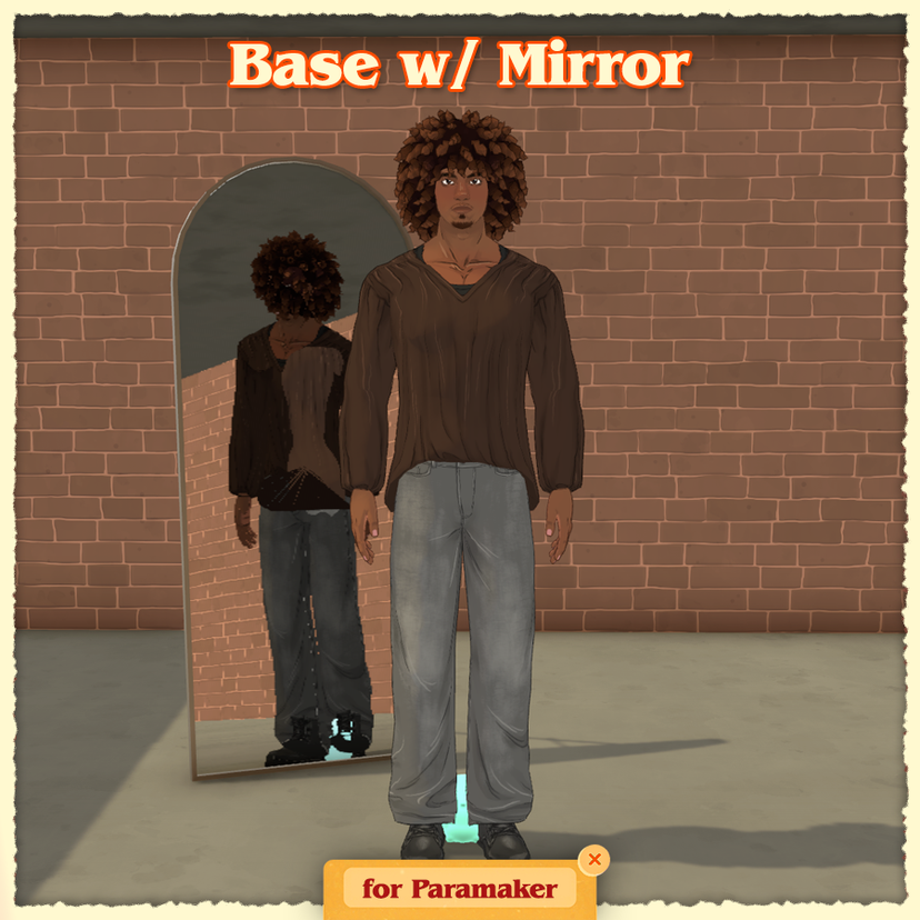 [vyx] PAM BG - Base w/ Mirror