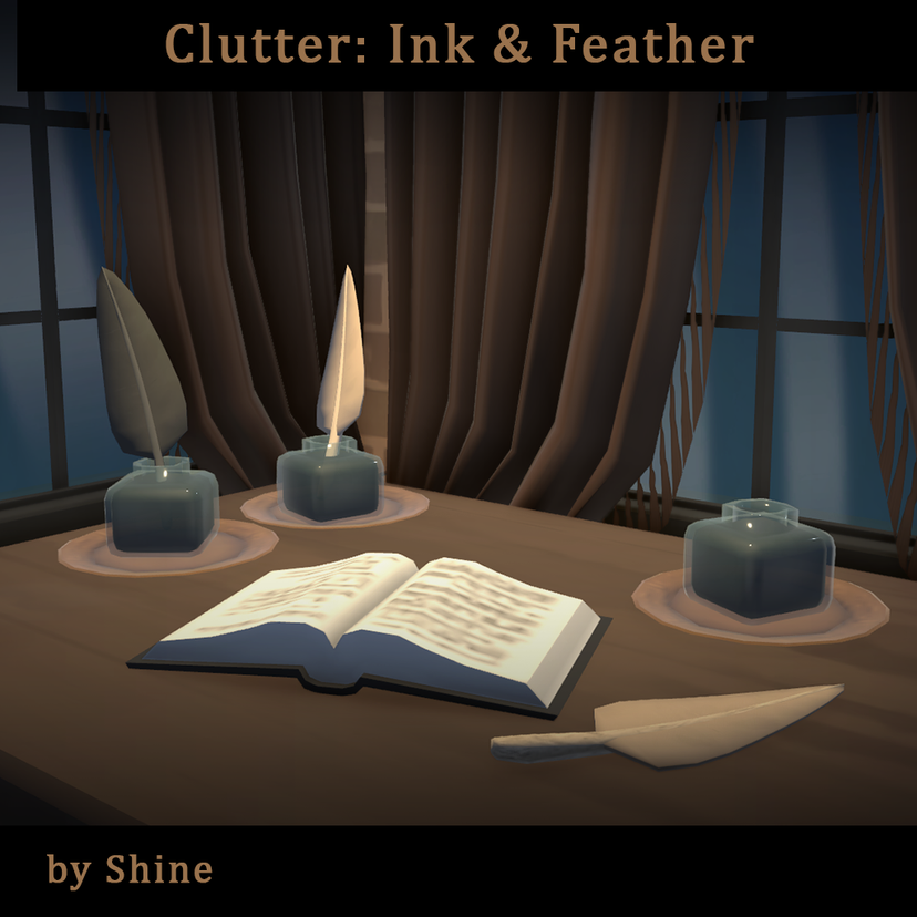 [Shine] Clutter - Ink and Feather