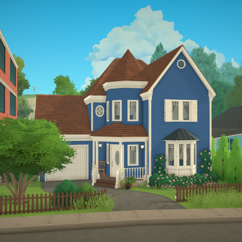Blue Victorian