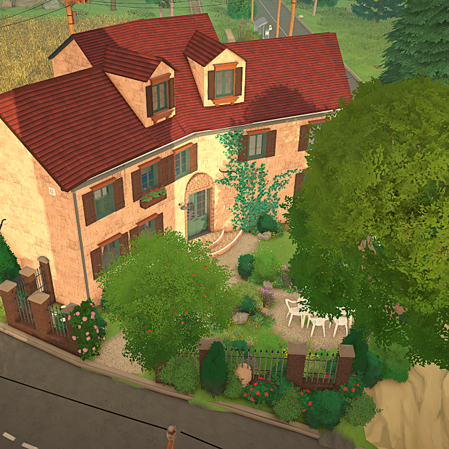 Typical French Countryside Home