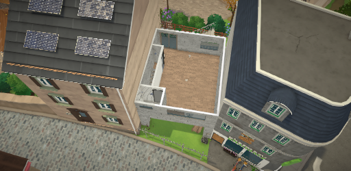 Starter Empty Studio Rooftop (with bathroom) under 4000p
