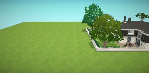 Furnished big modern house