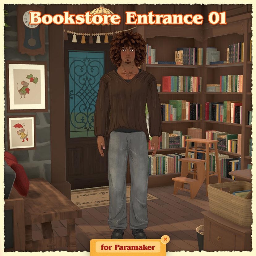 [vyx] PAM BG - Bookstore Entrance 01