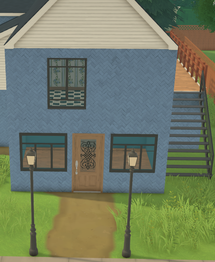 Blue Starting House