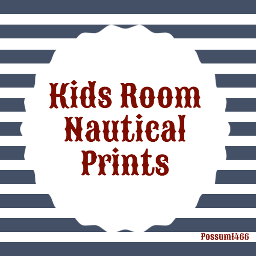 Kids Nautical Prints