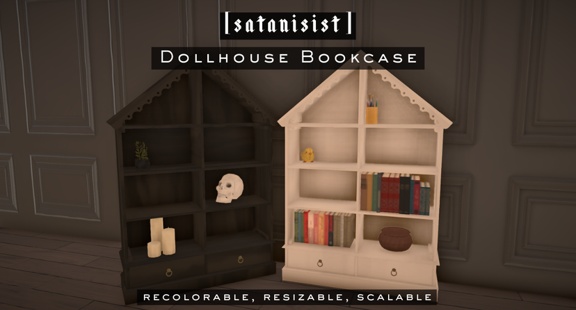[satanisist] Dollhouse Bookcase