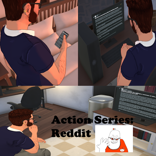Action Series: Listen to Reddit Stories