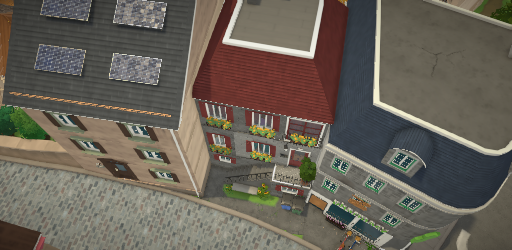 Pastel Townhouse