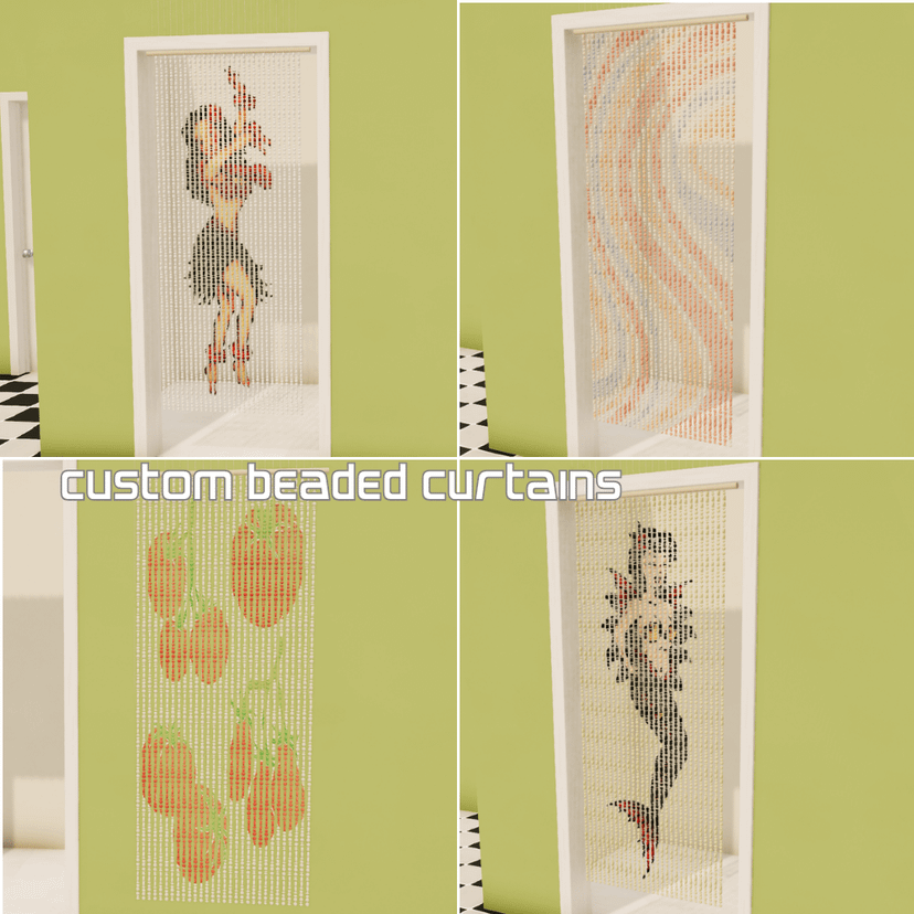 Count Raqula's Customizable Beaded Curtains