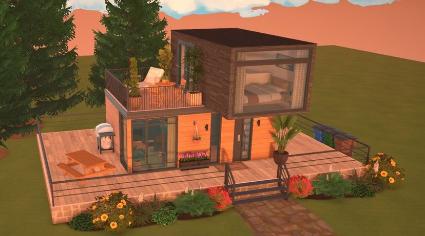 Cute container home