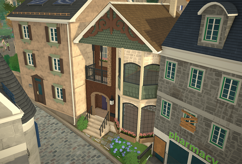 [zefrine] 90s Inspired Townhouse