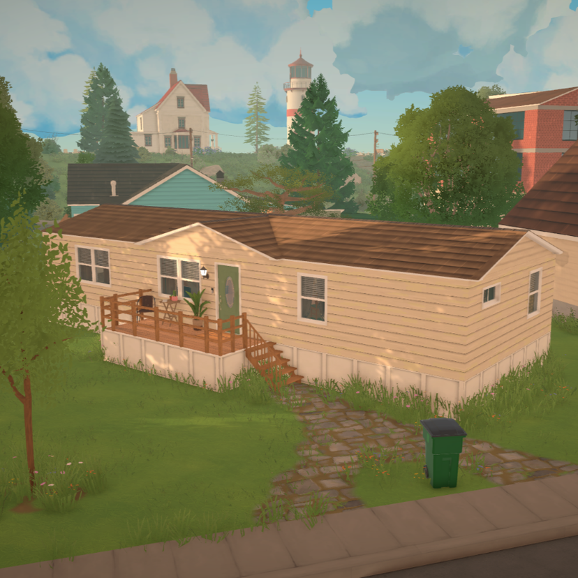 Cozy Cluttered Trailer