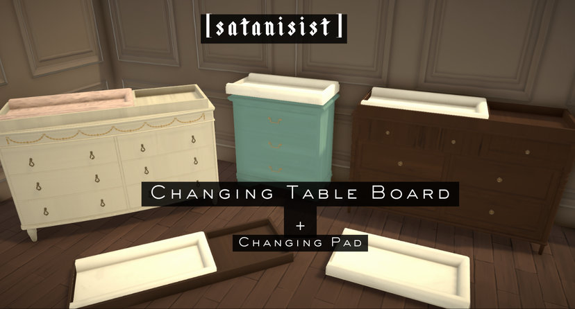 [satanisist] Changing Table Board and Pad